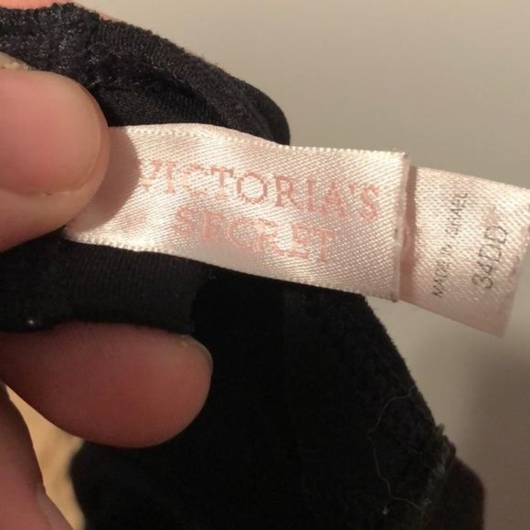 VICTORIA SECRET Underwire Unlined Padless Bra Size 34E 34DD - Picture 7 of 8